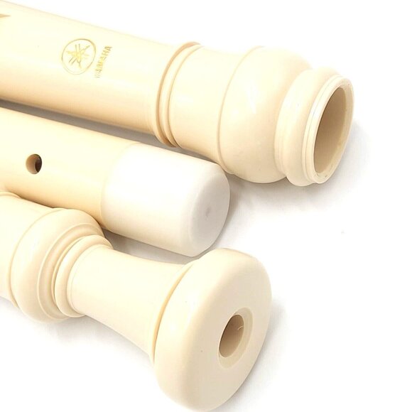 Yamaha YRA-28B III Alto Recorder with Baroque Fingering Case Joint Cream Key F - Picture 3 of 8